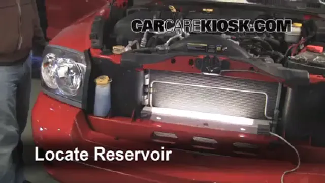 2005 Dodge Dakota SLT 4.7L V8 Crew Cab Pickup Liquide essuie-glace Ajouter du liquide